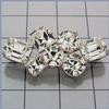 Crystal/Silver Rhinestone Piece